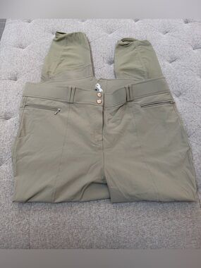 HORZE EQUESTRIAN TAN KNEE PATCH BREECHES SIZE 34